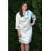 Embroidered dress Plus Size "Cornflowers Dreams 2"